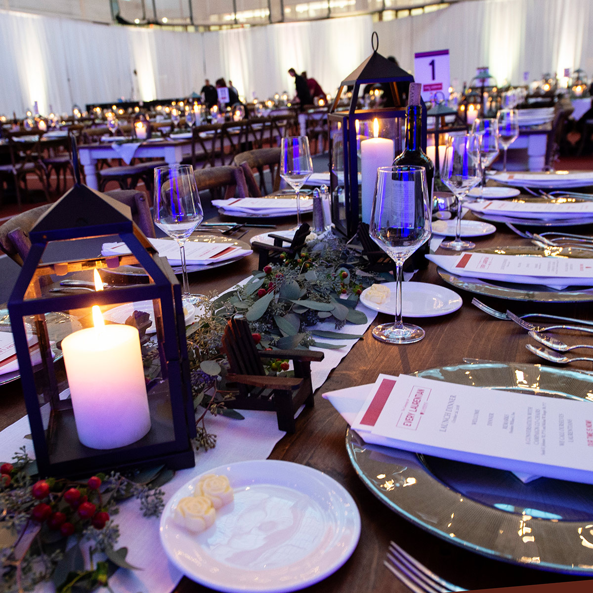 Set dinner table