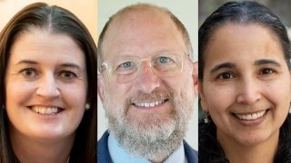 Gina Kingsbury, Andrew Williams, and Ana Estevez.