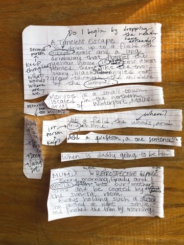 Notes for an essay
